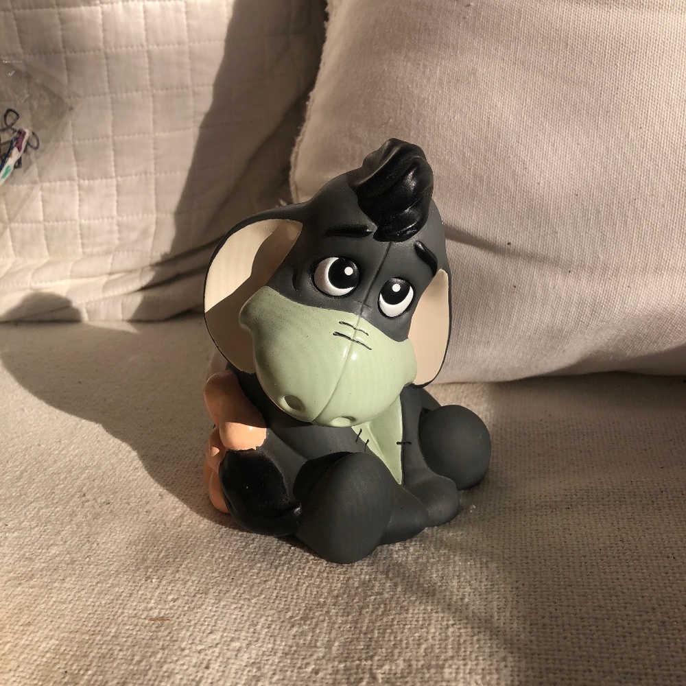 Vintage Winnie the Pooh “Eeyore” Squeeking Rubber Toy